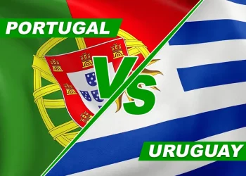 le match Portugal vs Uruguay