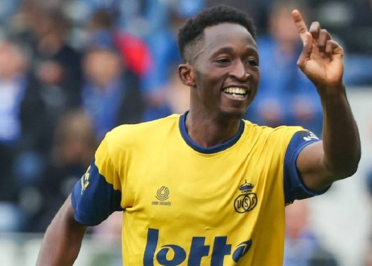 Lazare Amani, déterminé à briller malgré les difficultés à l’Union Saint-Gilloise